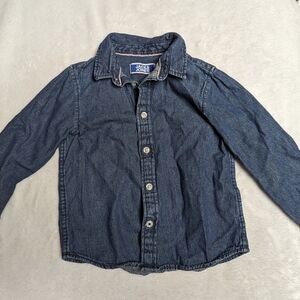 Jack & Jones Kids Navy Blue Jean Jacket